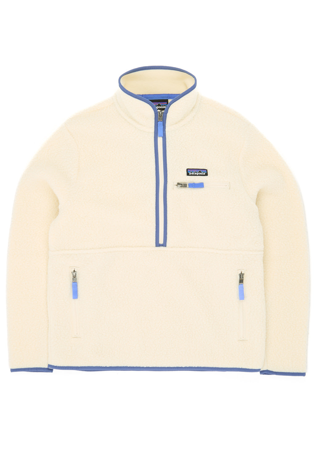 Patagonia Women's Retro Pile Marsupial Fleece - Salt Grey / Light Plume Grey