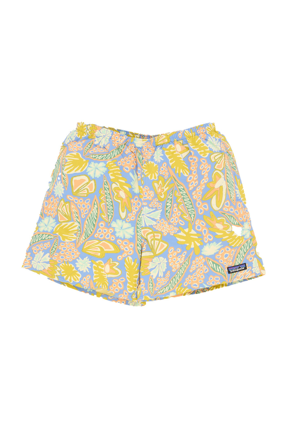 Patagonia Men's Baggies 5" Shorts - Flourish / Abundant Blue
