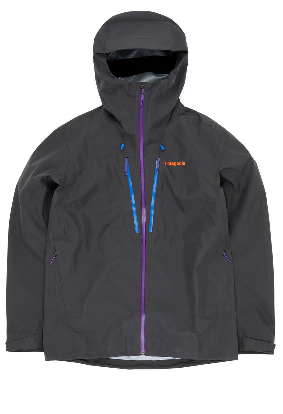 Patagonia Men's Triolet Jacket - Forge Grey w/P6 Blue