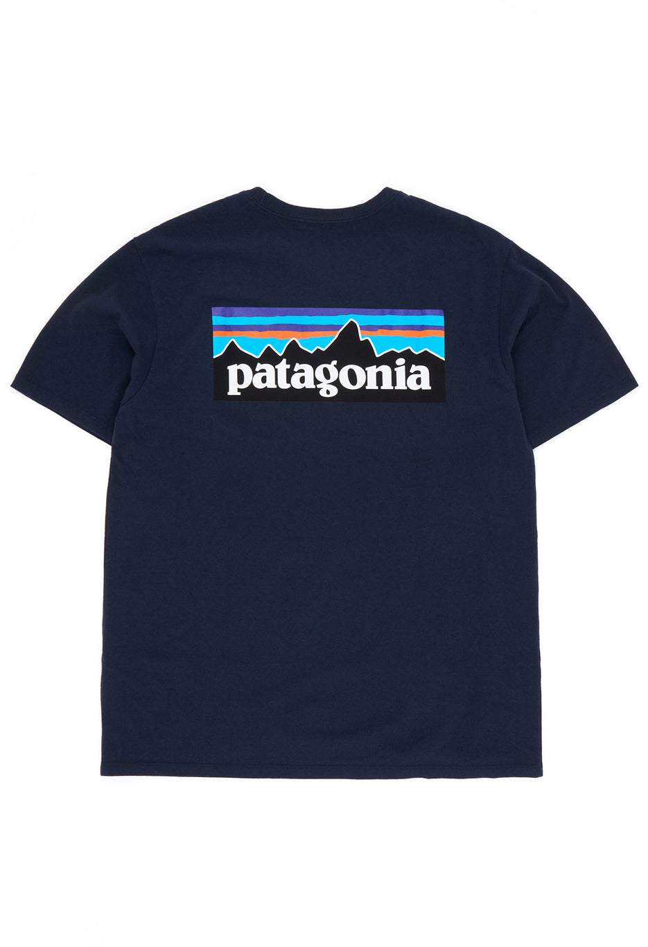 Patagonia Men's P-6 Logo Responsibili-Tee  - New Navy