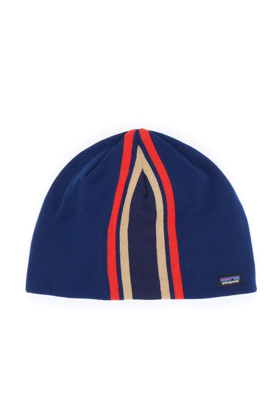 Patagonia Beanie Hat - Speed Stripe / Clement Blue