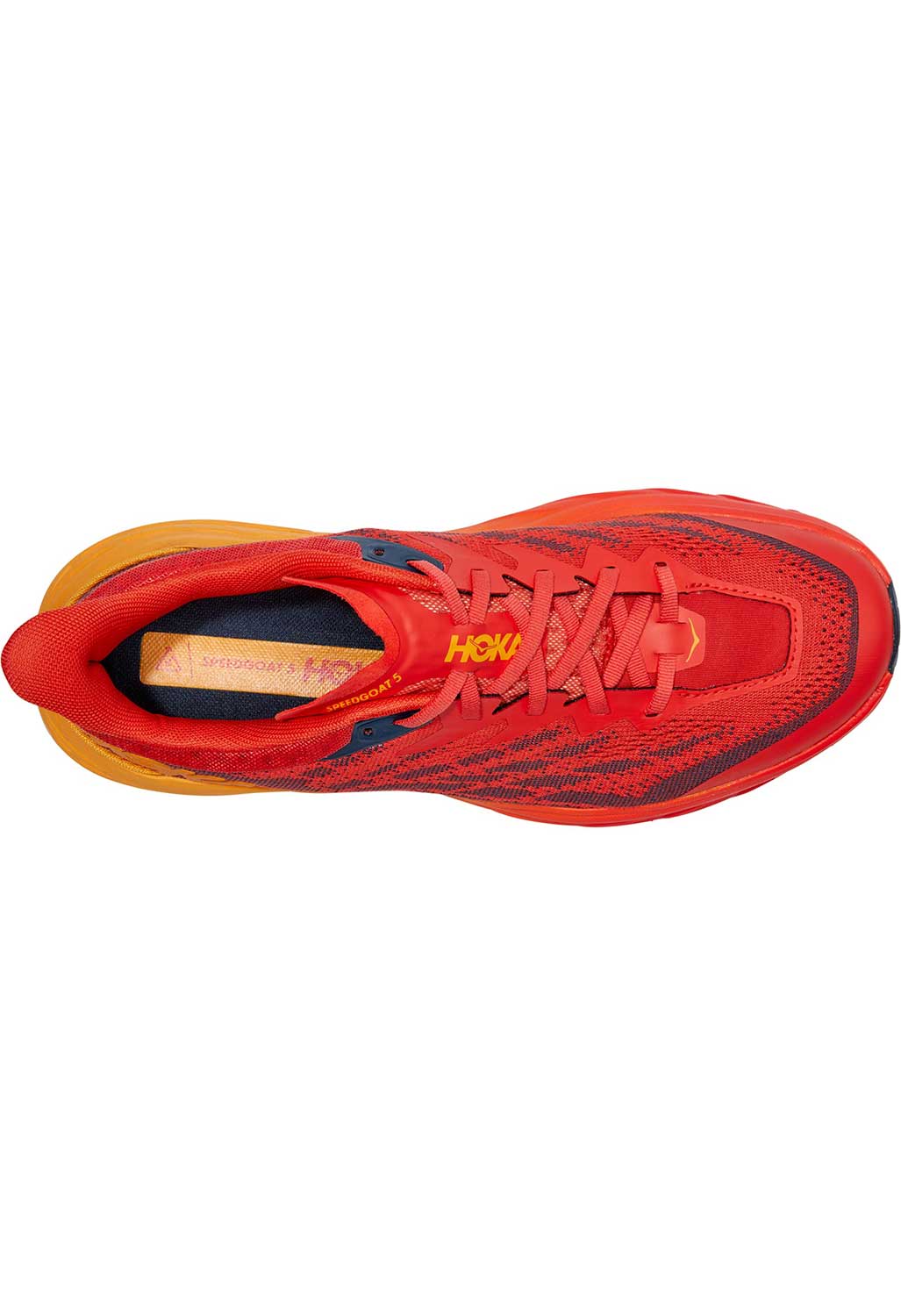 Hoka Speedgoat 5 Men's Trail Shoes - Fiesta/Radiant Yellow