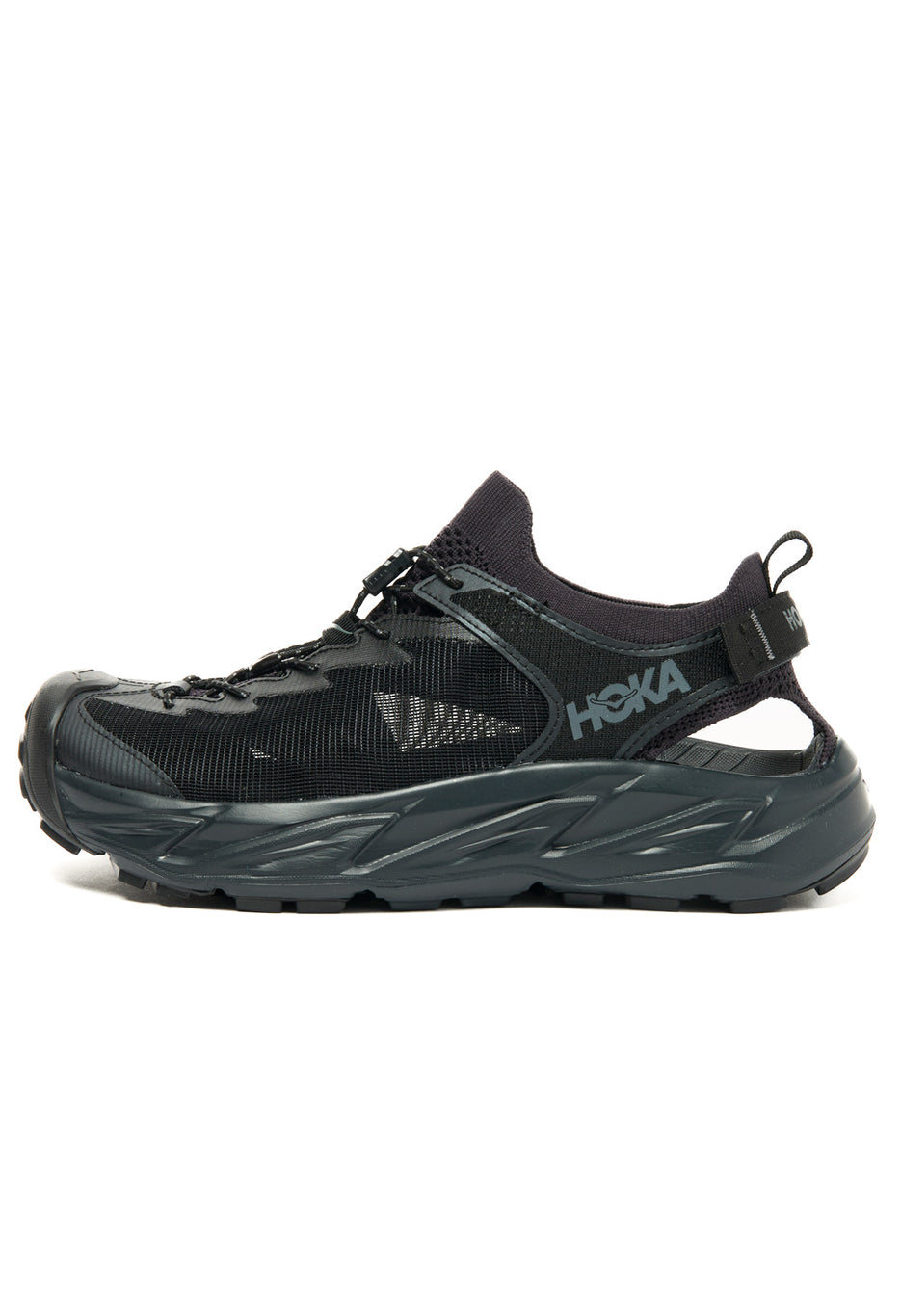 Hoka Men's Hopara 2 Sandals - Black / Black