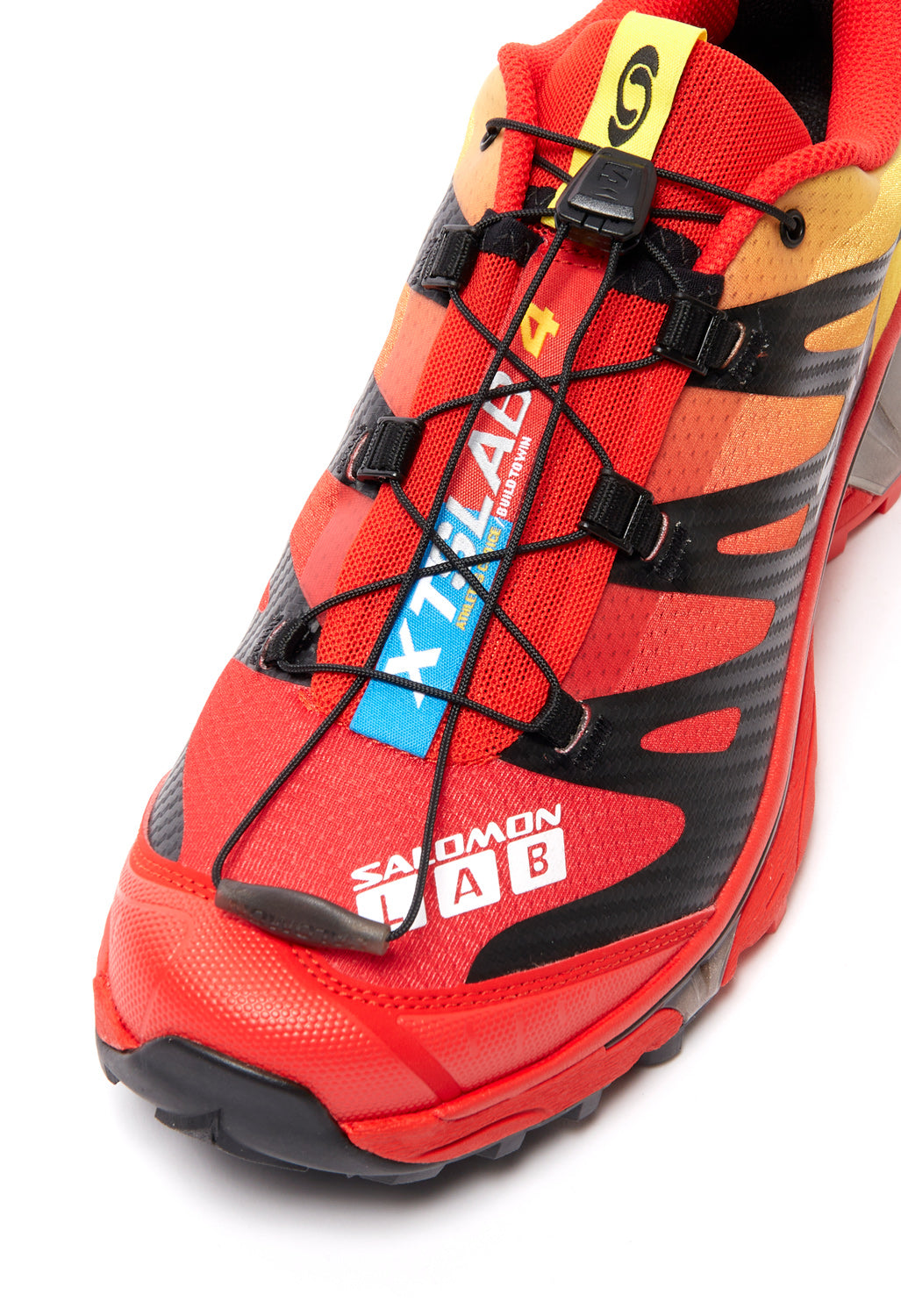 Salomon XT-4 OG Trainers - Fiery Red / Black / Empire Yellow