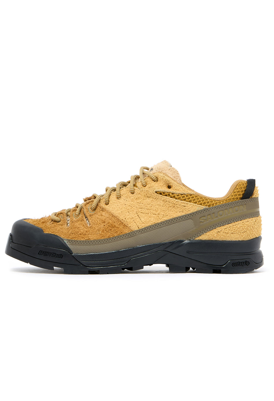 Salomon X-Alp Suede Trainers - Bronze Brown / Wood Thrush / Safari