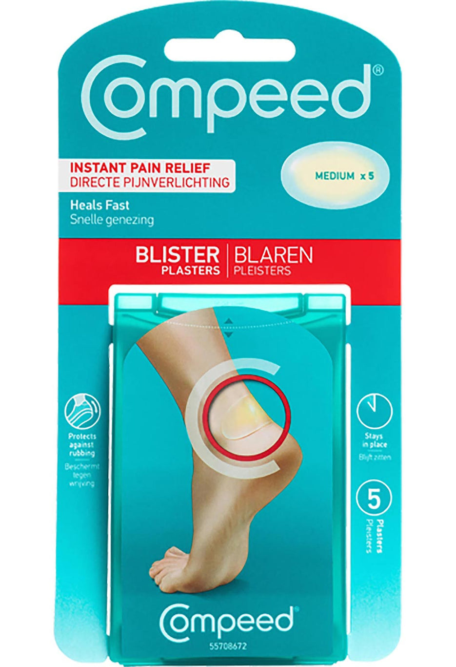 Compeed Medium Blister Hang Pack 0