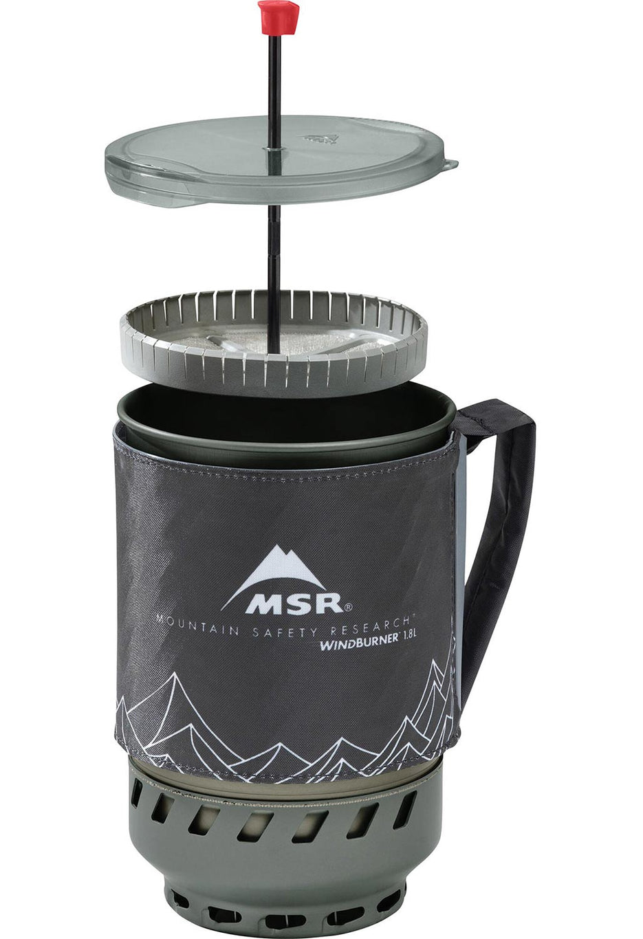 MSR WindBurner 1.8L Coffee Press Kit 0