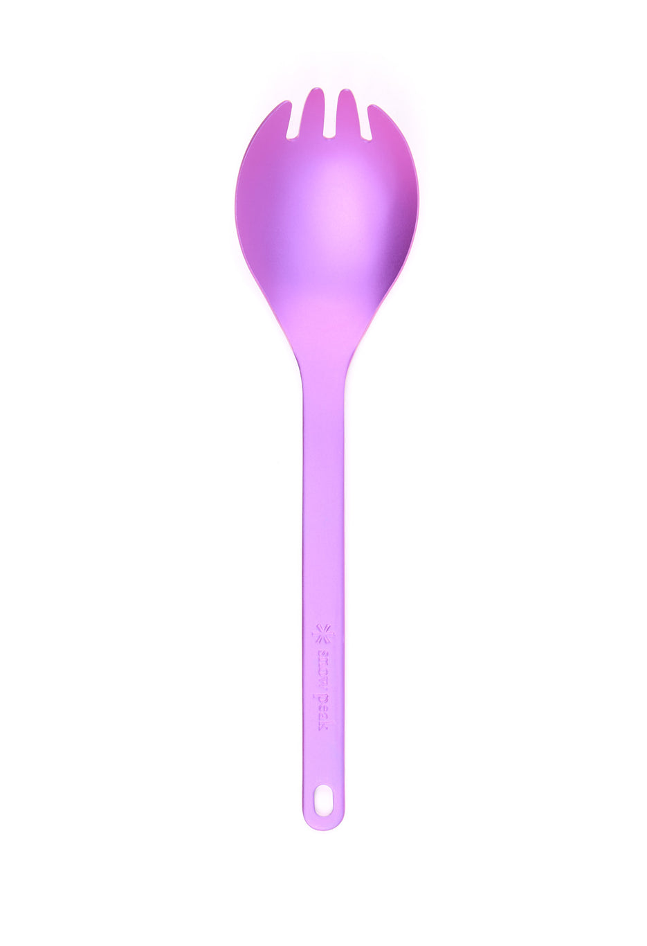 Snow Peak Titanium Colour Spork - Purple