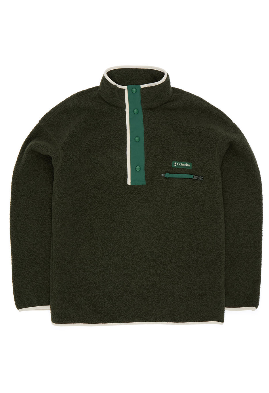 Columbia Men's Helvetia II Half Snap Fleece - Greenscape