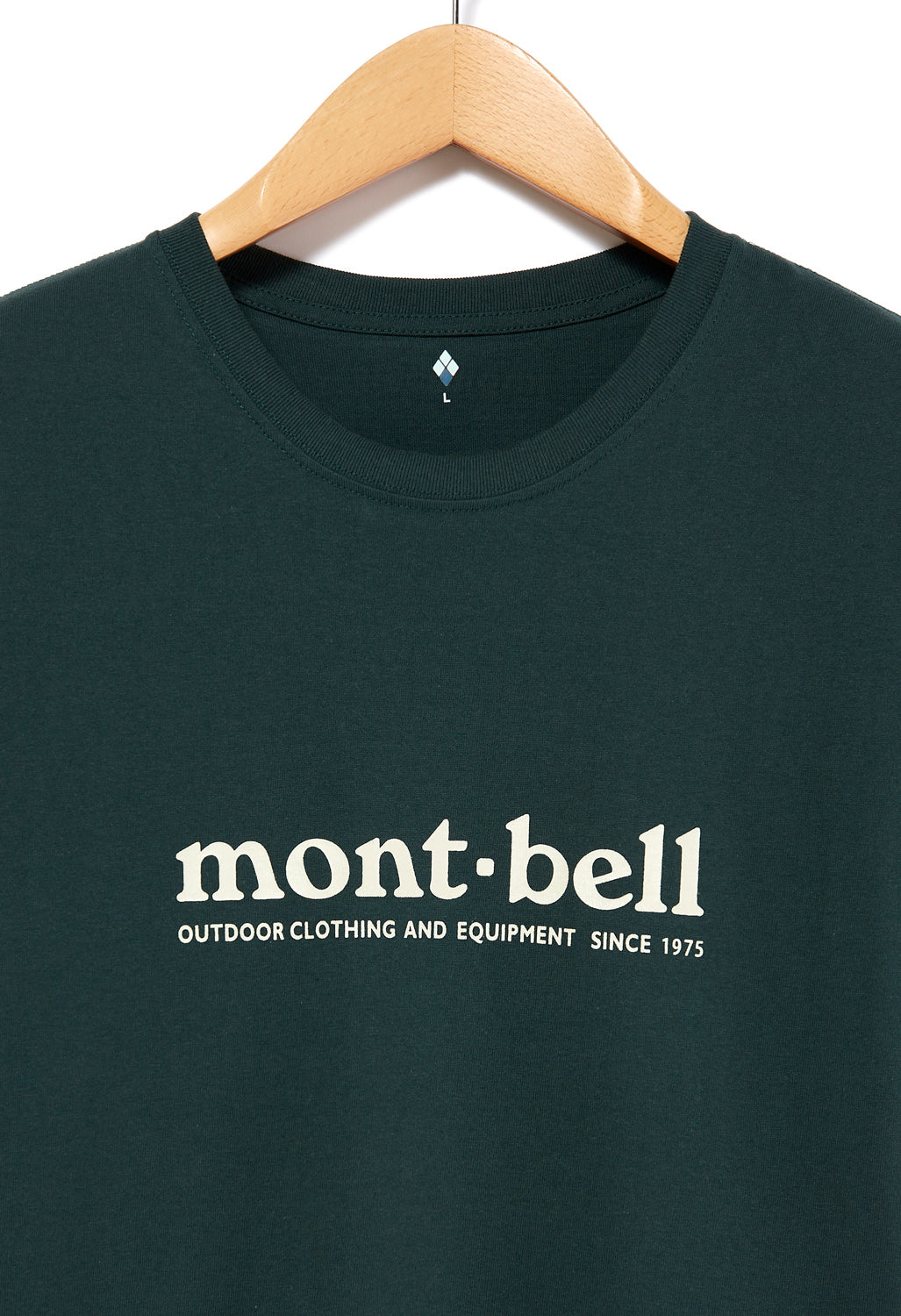 Montbell Pear Skin Cotton mont-bell T-Shirt - Hunter Green