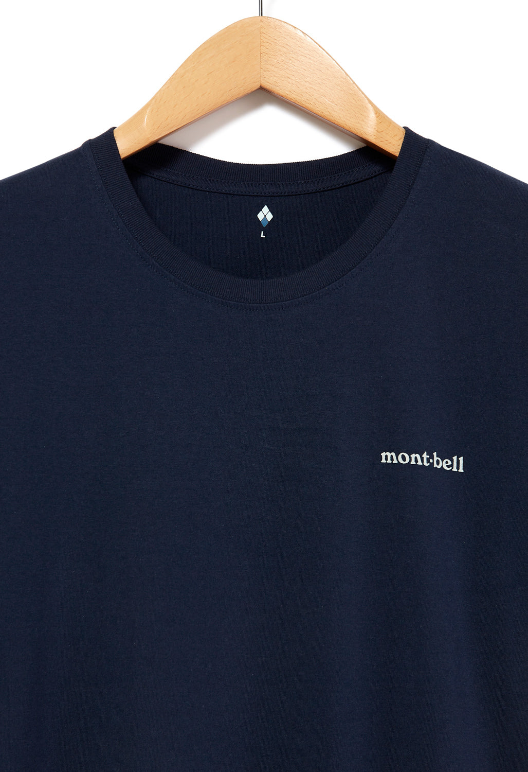Montbell Pear Skin Cotton Kohan No Oka T-Shirt - Dark Navy