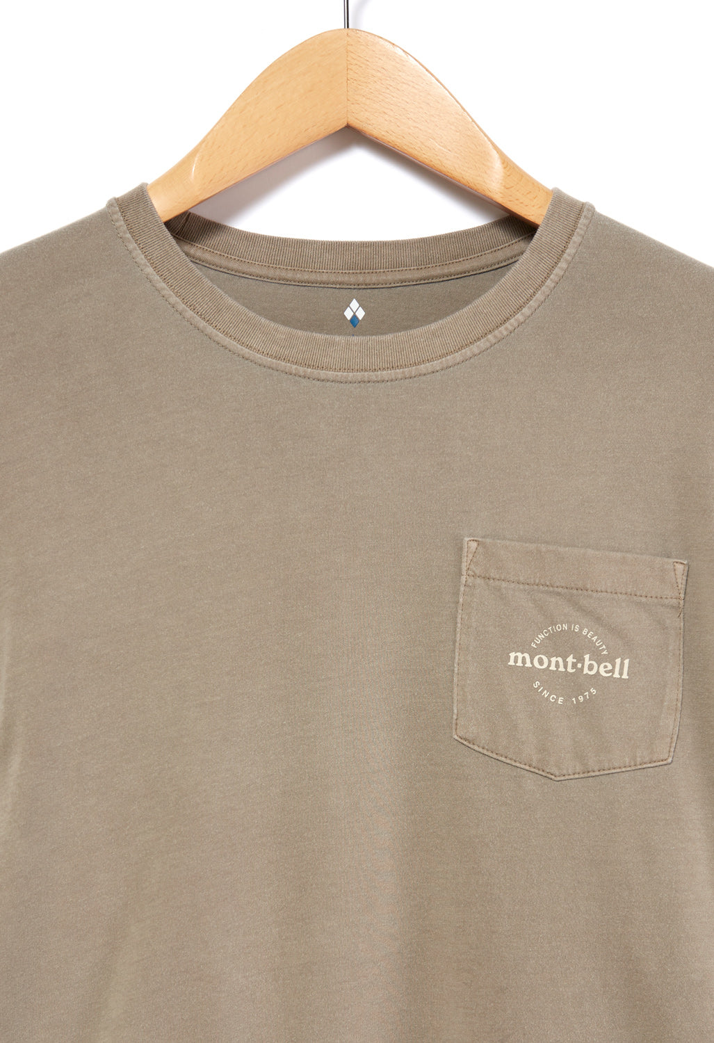 Montbell Men's Wash Out Long Sleeved T-Shirt - Brindle