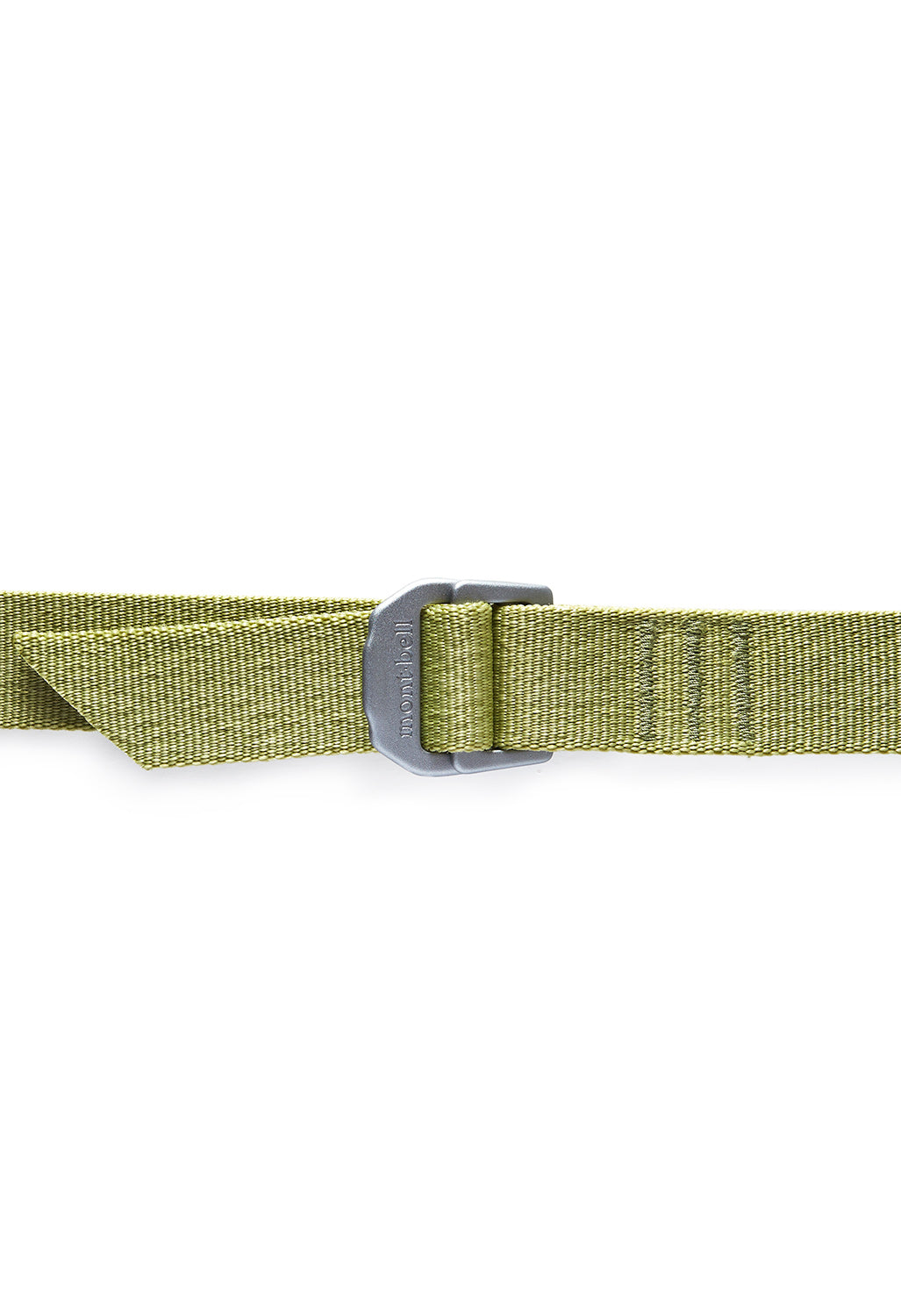 Montbell Aluminum Buckle Web Belt - Green