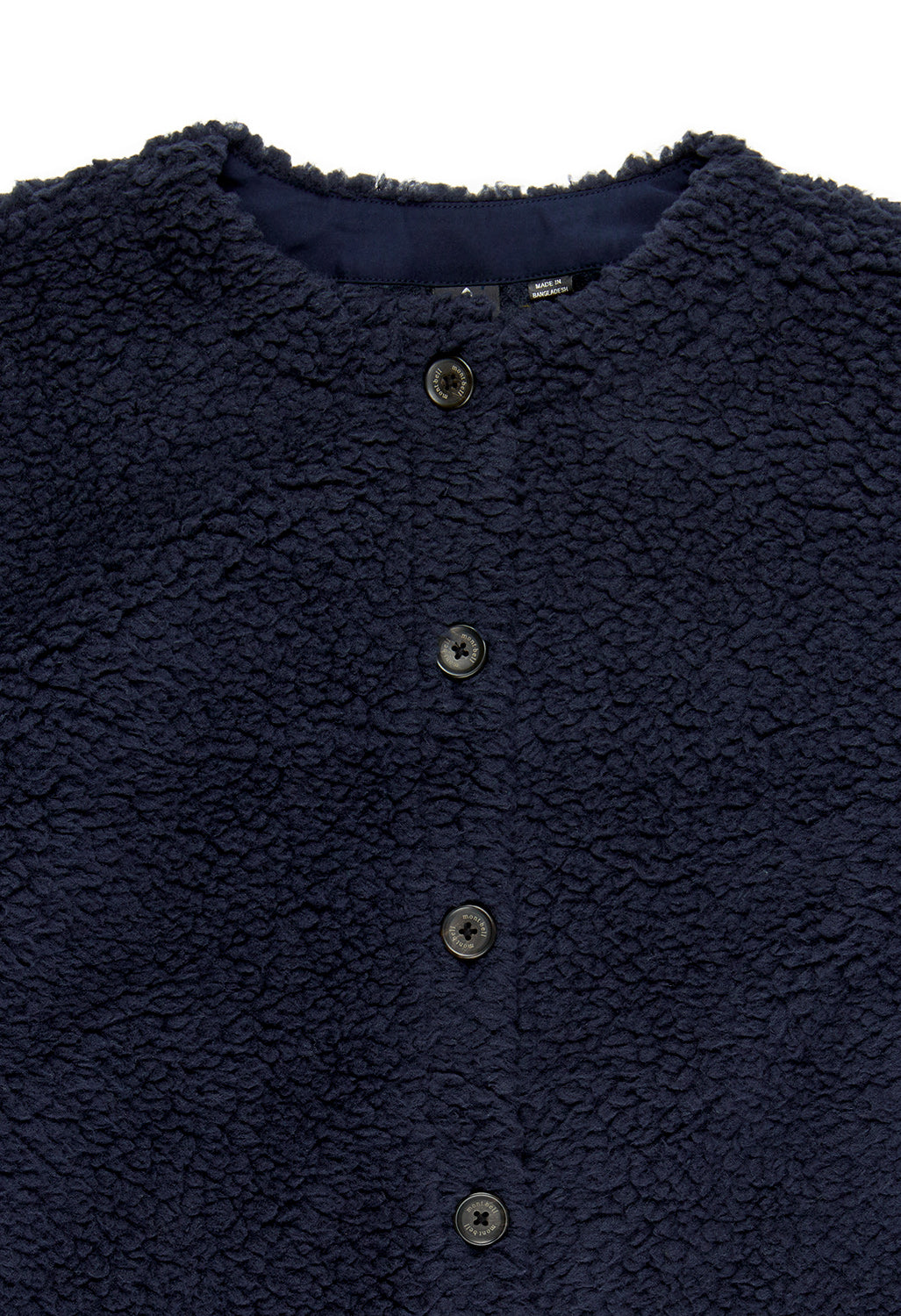 Montbell Women's Climaplus Shearling Cardigan - Navy