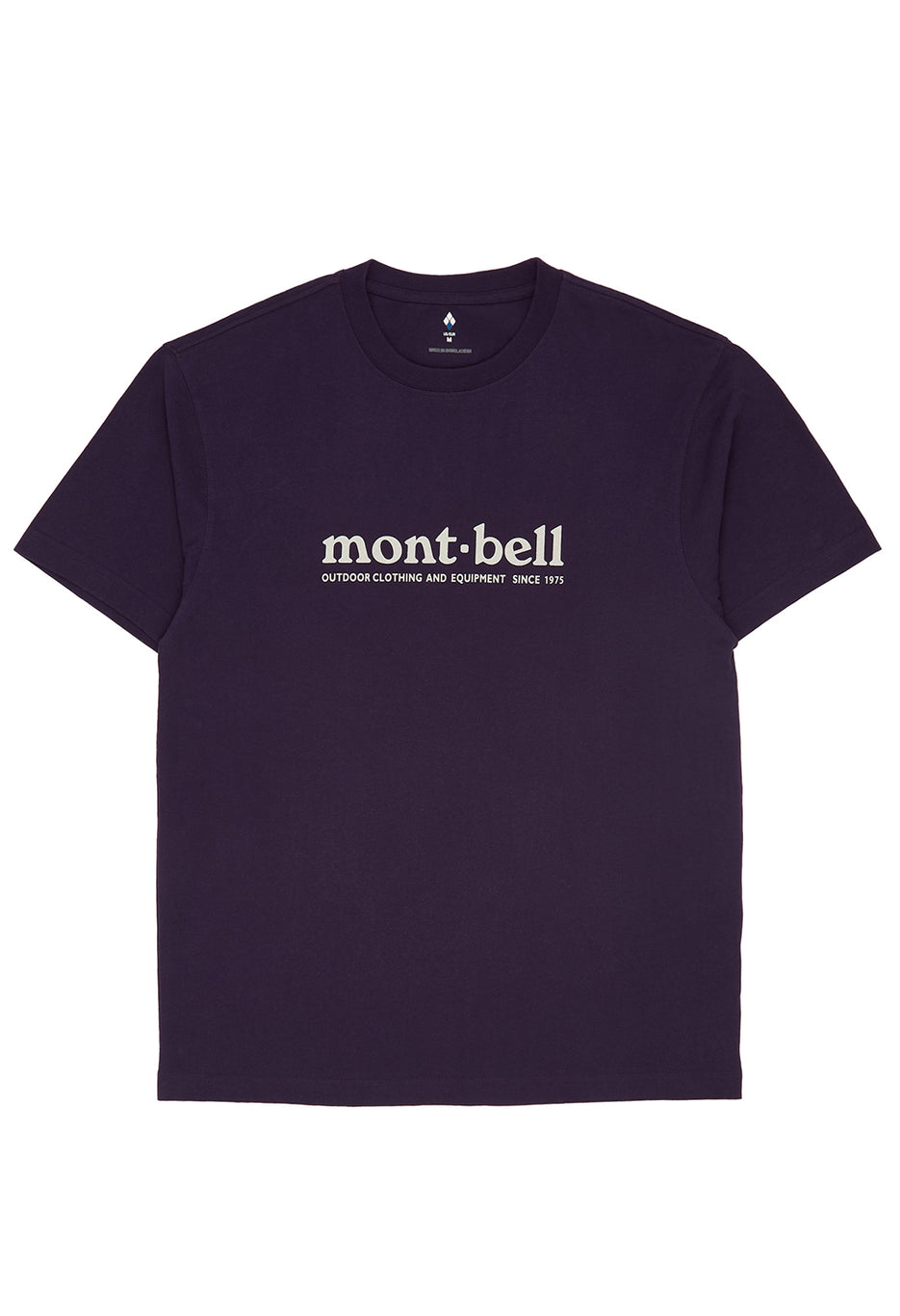 Montbell Pear Skin Cotton Mont-Bell T-Shirt - Purple