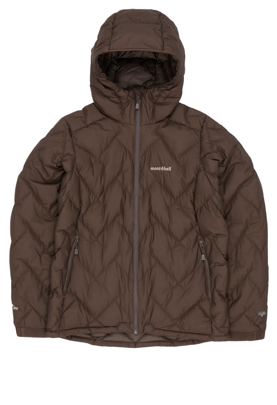 Montbell Women's Permafrost Light Down Parka - Dark Brown