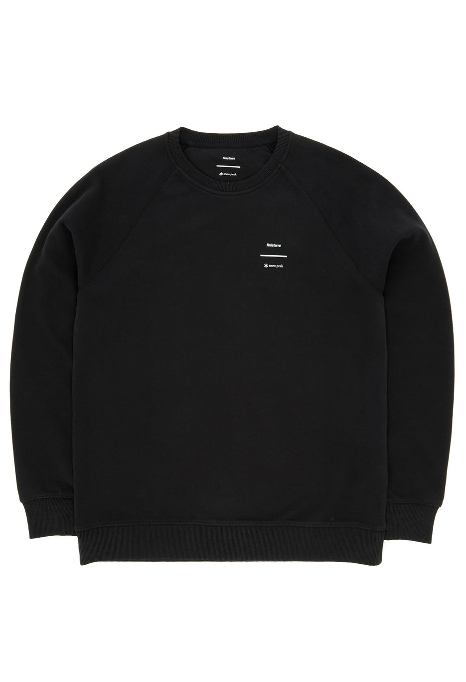Finisterre x Snow Peak Men's Coho Sweatshirt - Black