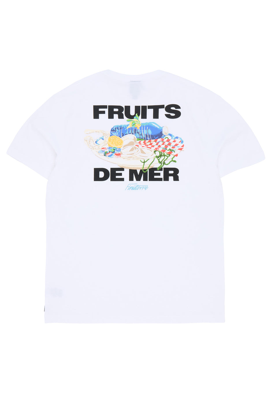 Finisterre Men's Fruit De Mer Tee - White