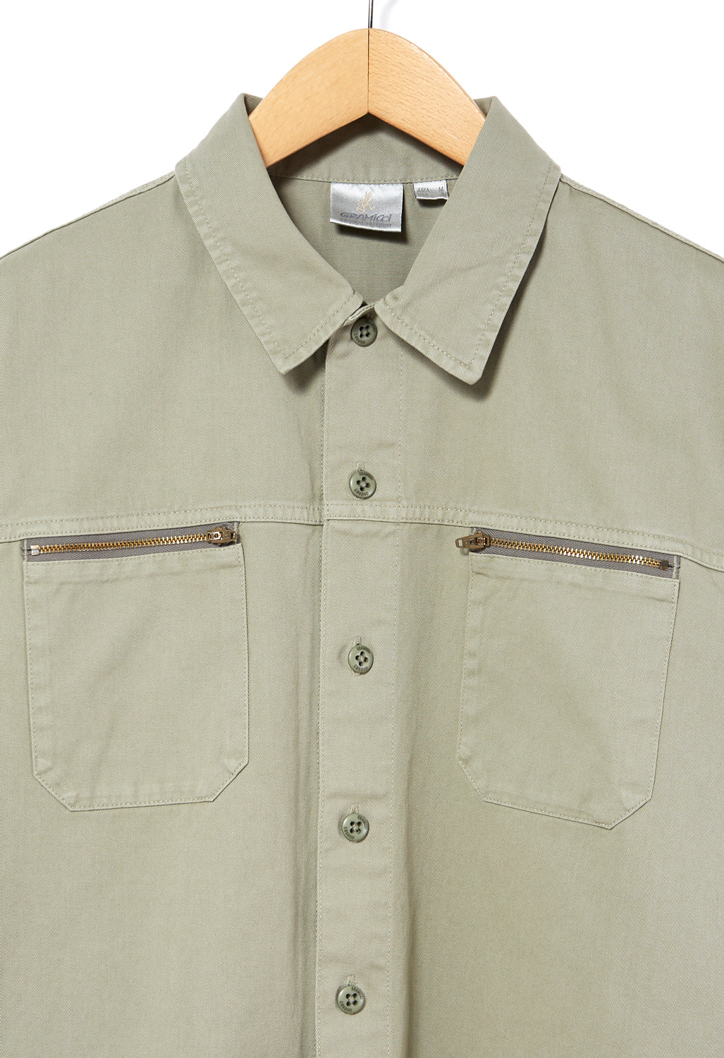 Gramicci x Adsum Men's Cotton Twill Work Shirt - Dry Sage