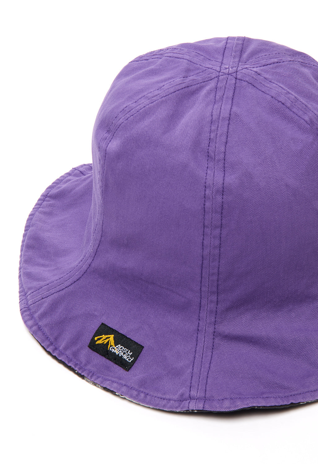 Gramicci x Adsum Men's Reversible Tulip Bucket Hat - Print and Purple