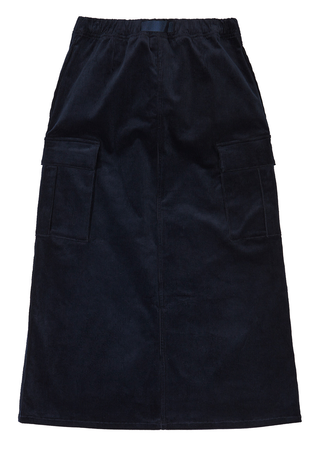 Gramicci Women's Corduroy Long Cargo Skirt - Dark Navy