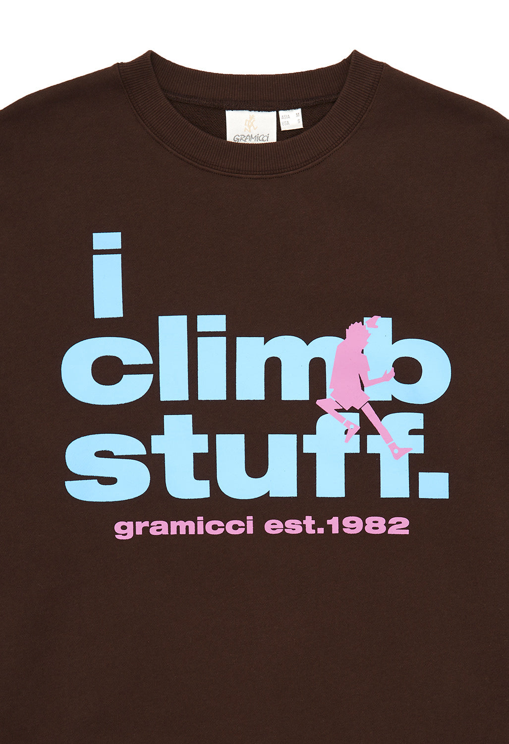 Gramicci I Climb Stuff Sweatshirt - Deep Brown