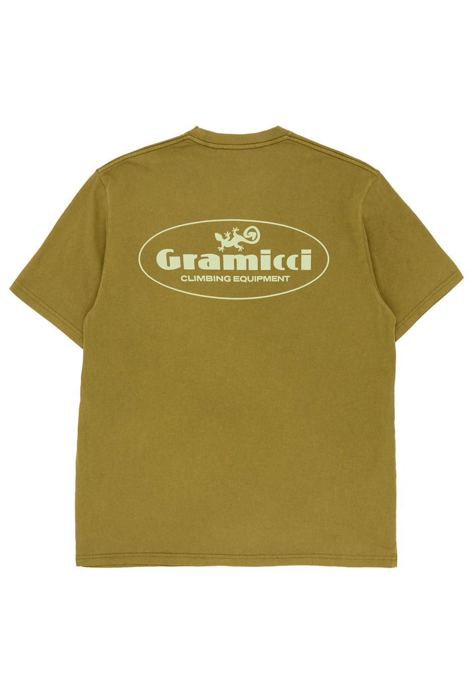 Gramicci Men's Climbing Equipment T-Shirt - Green