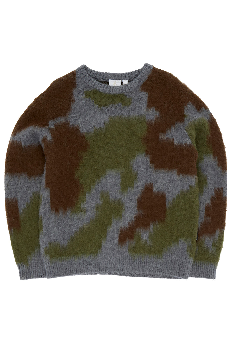 Gramicci Men's Mohair Sweater - Jungle Digi Camo