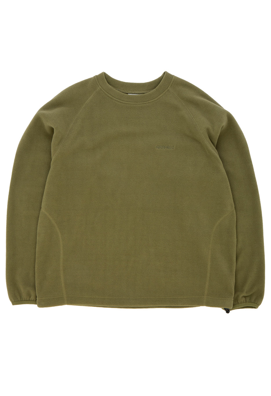 Gramicci Men's Thermal Fleece Crew - Olive