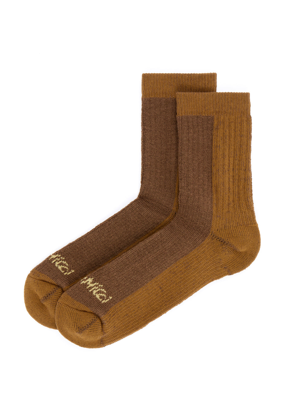 Gramicci 2-Tone Merino Wool Socks - Mustard