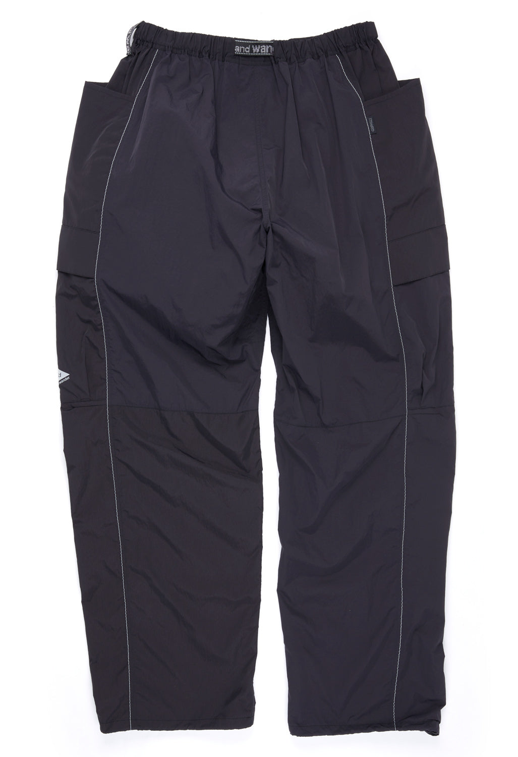 Gramicci x And Wander Patchwork Wind Pants - Black
