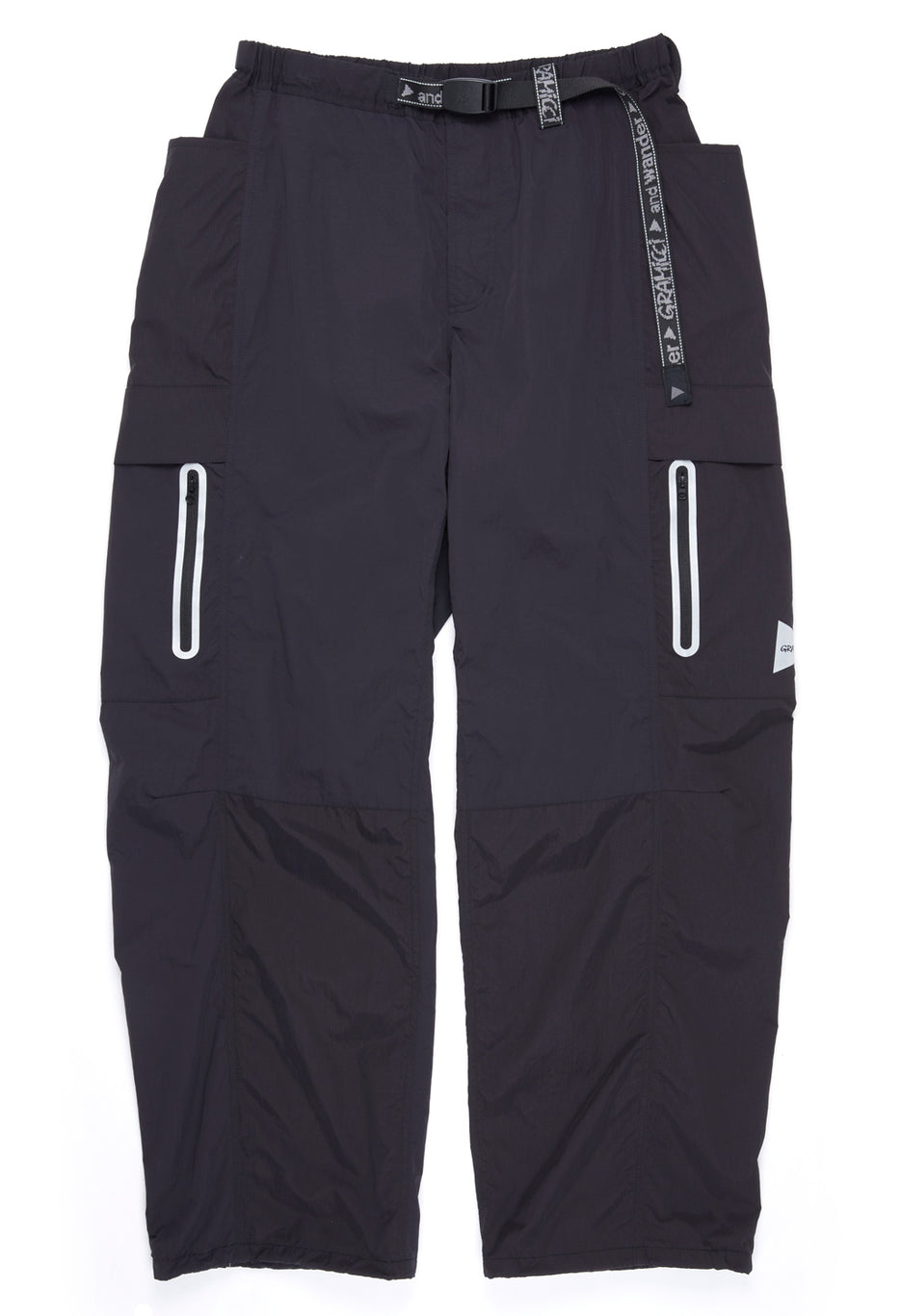 Gramicci x And Wander Patchwork Wind Pants - Black