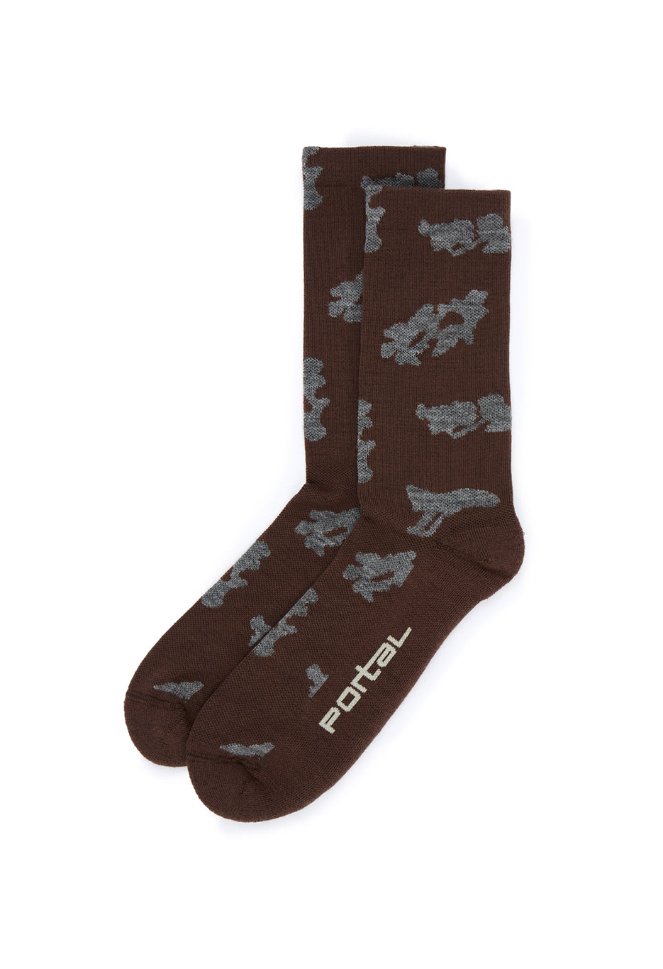 Portal Ritual Merino Socks - Slate Black