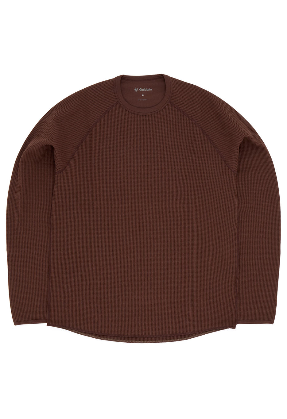 Goldwin WF Light Long Sleeve T-shirt - Chicory Brown