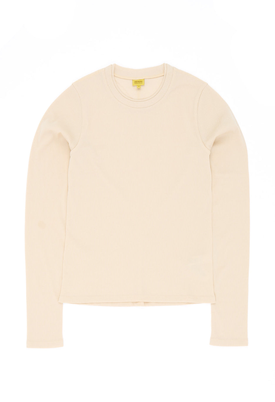 Hikerkind Women's Ribbed Merino Long Sleeve 01 - Betula