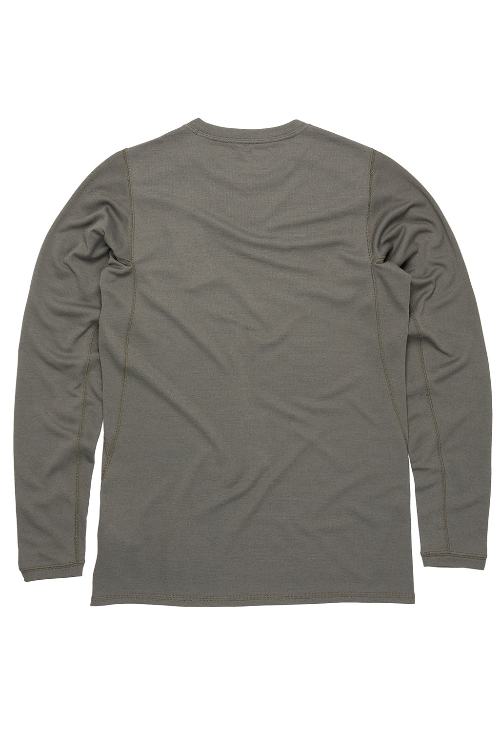 Snow Peak Men's Recycled Pe/Wo Long Sleeved T-Shirt - Olive