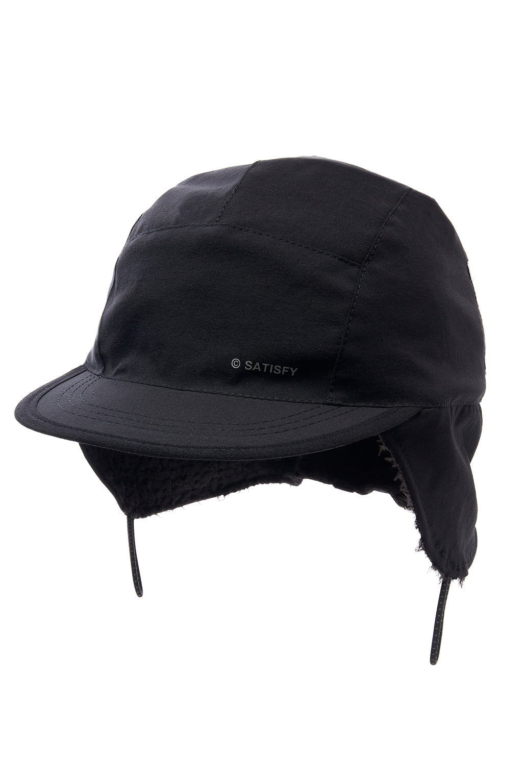 Satisfy Men's PeaceShell Sherpa Hat Black Outsiders Store UK