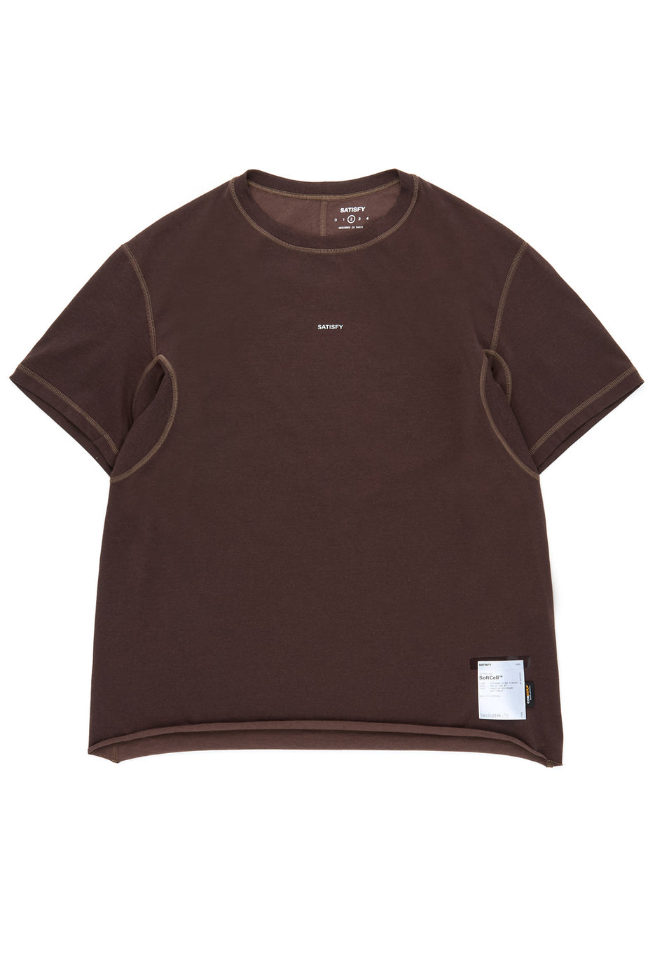 Satisfy Men's Softcell Cordura T-Shirt - Brown