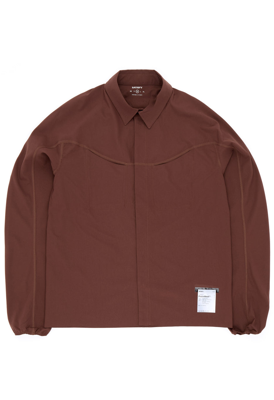 Satisfy Men's PeaceShell River Shirt - Rocky Road