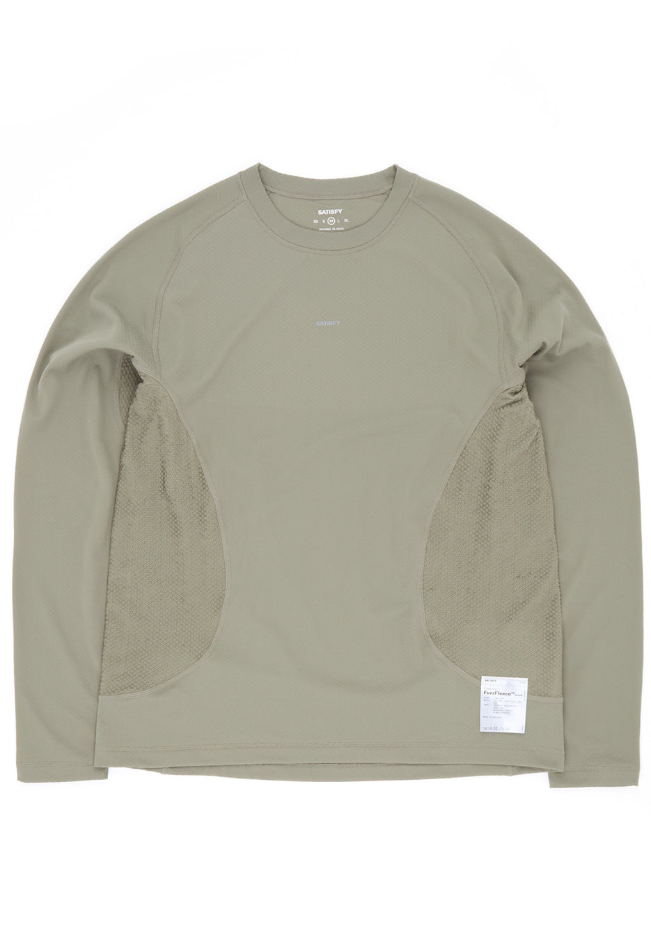 Satisfy Men's FuzzFleece Octa Long Sleeve T-Shirt - Vetiver
