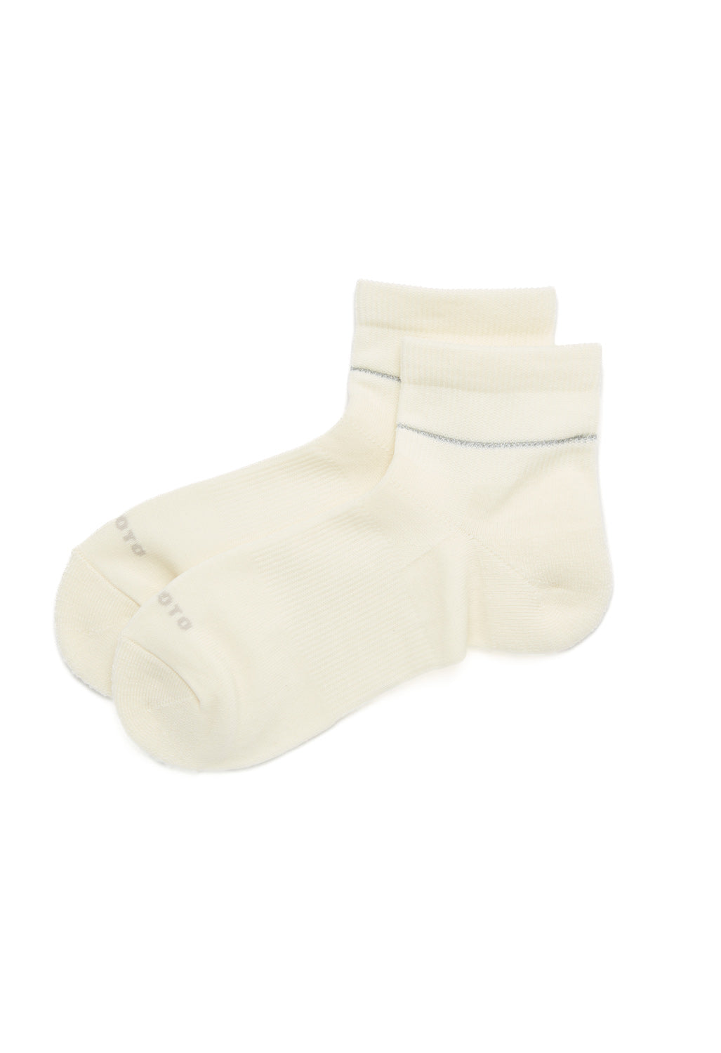 Rototo Allrounder Merino Ankle Socks - Off White