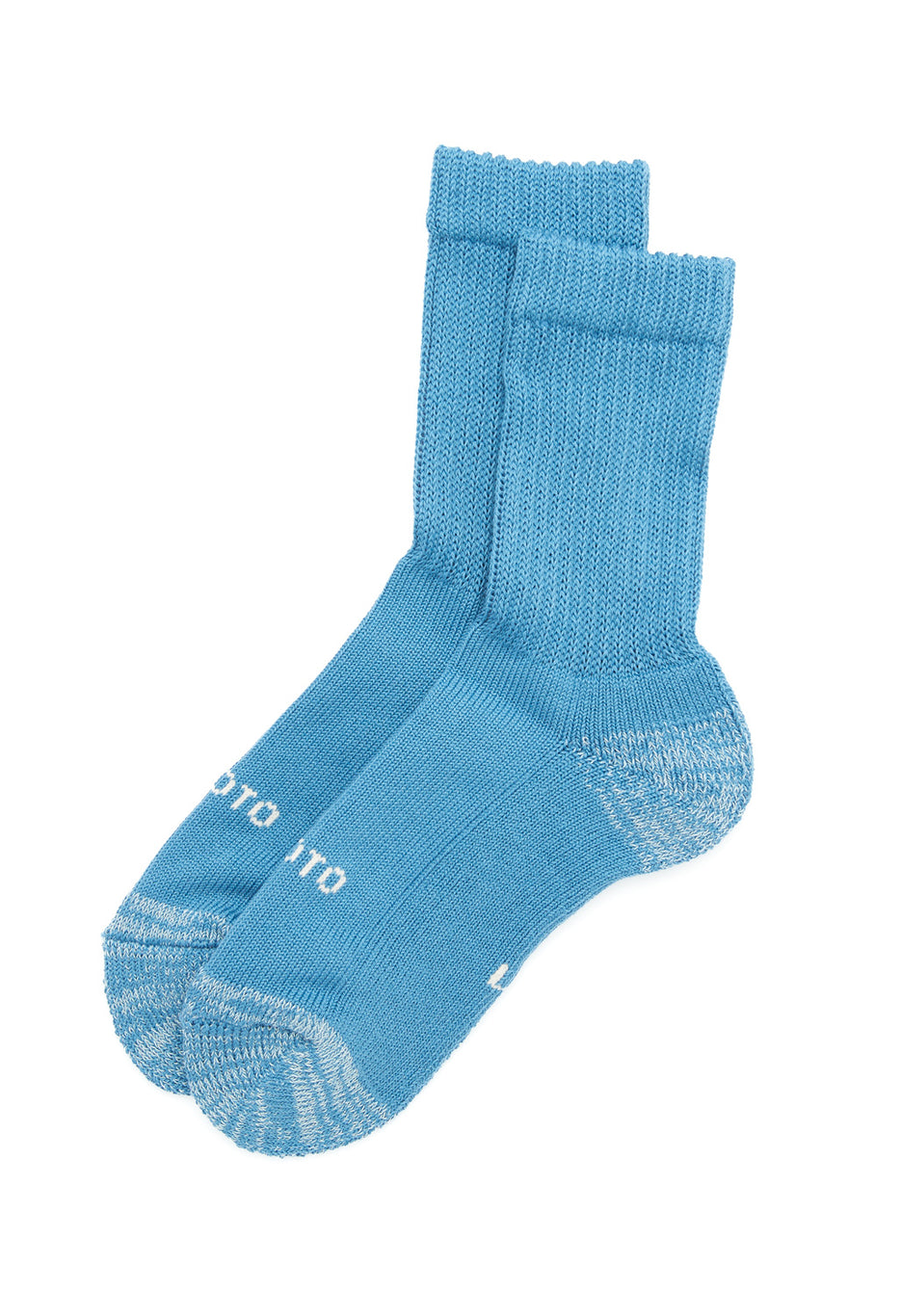 ROTOTO Everyday Pile Mini Crew Socks - Blue