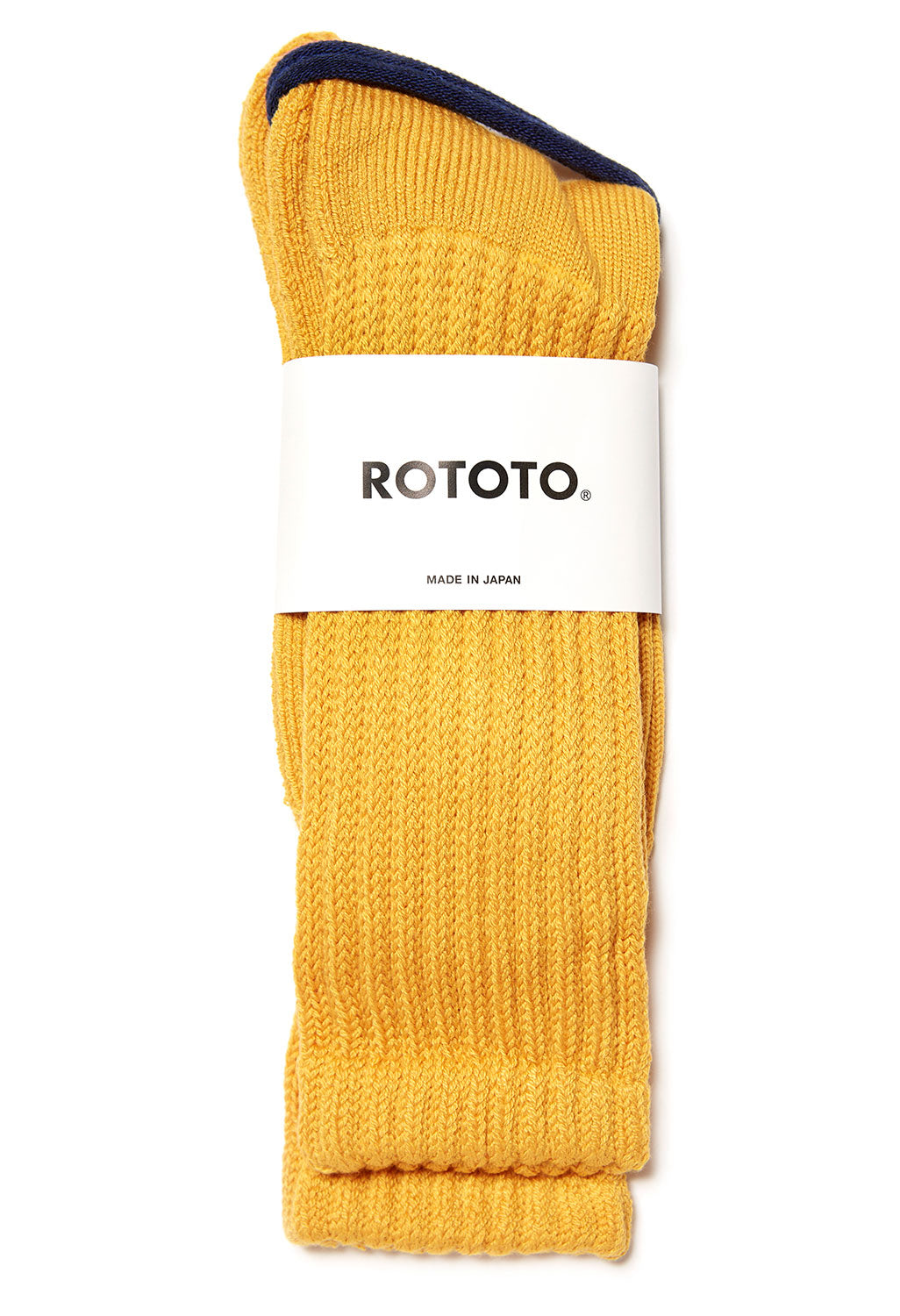 ROTOTO Loose Pile Socks - Yellow