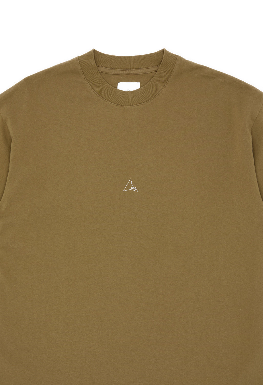 ROA Logo T Shirt - Brown Olive