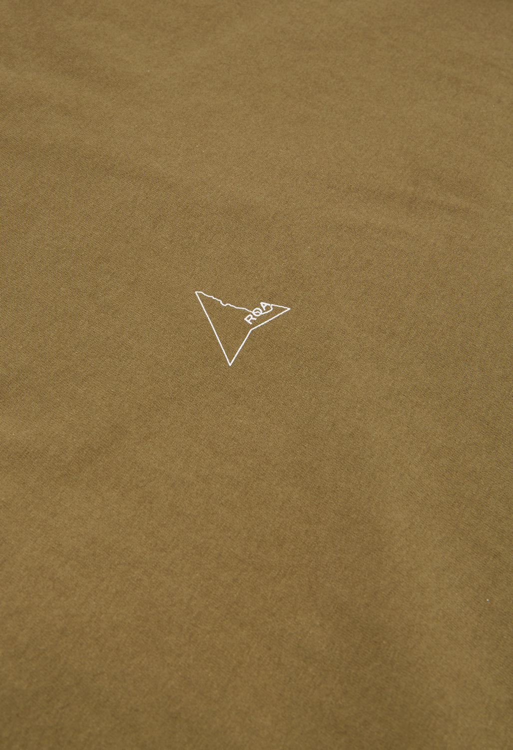 ROA Logo T Shirt - Brown Olive