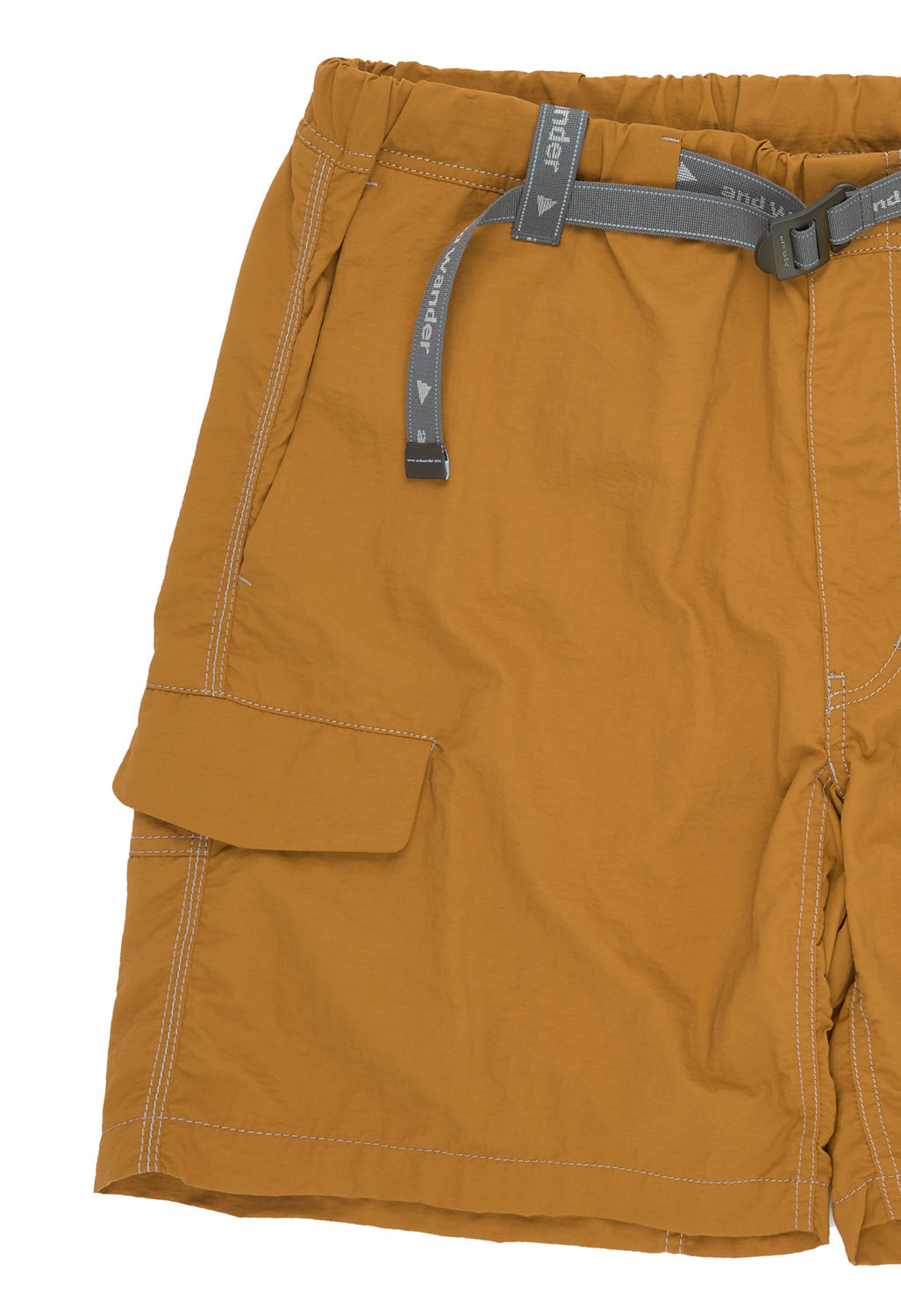 And Wander Men's Ny Taffeta Hiker Short Pants - Yellow