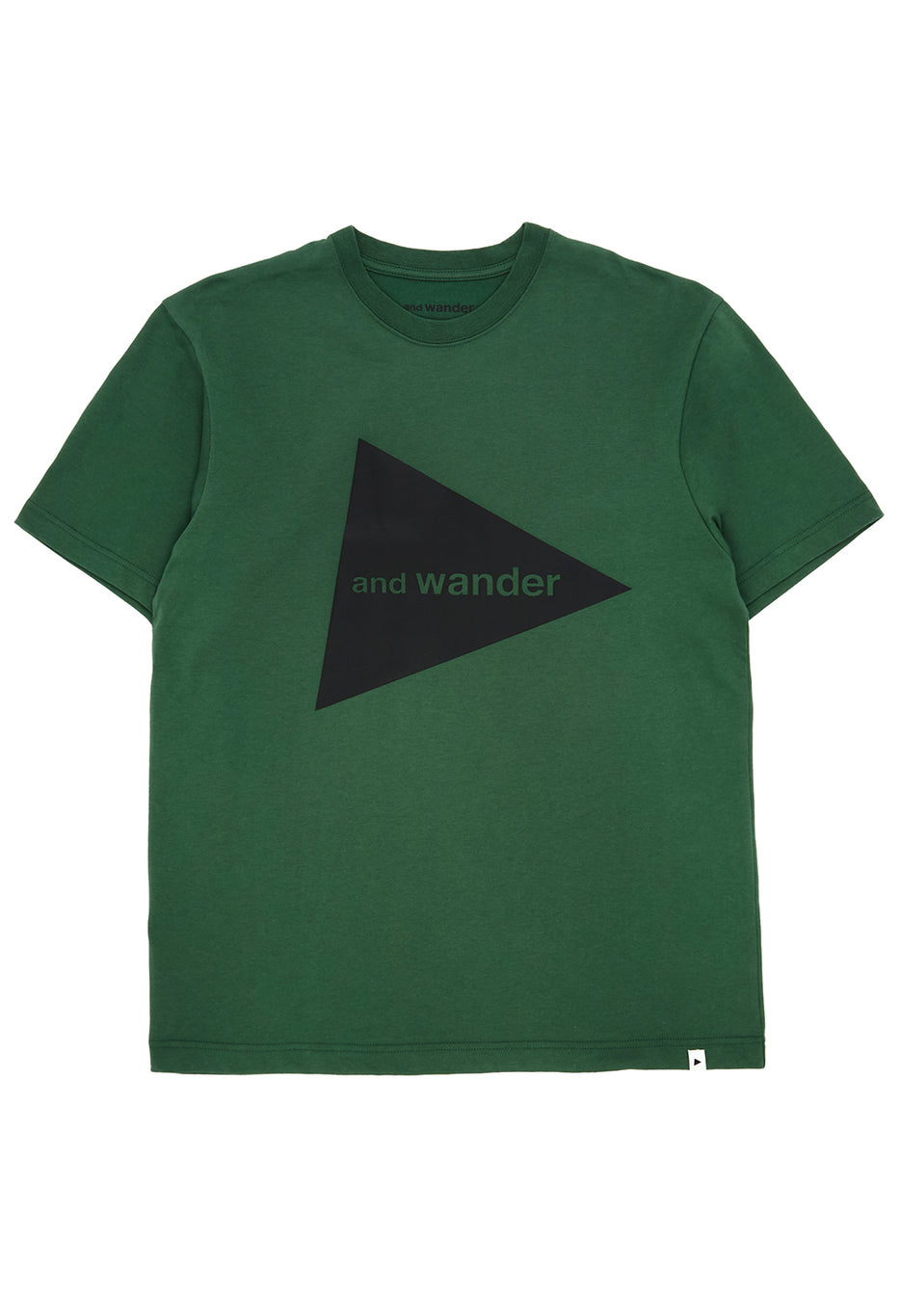 and wander Men's Big Logo Tee - Green
