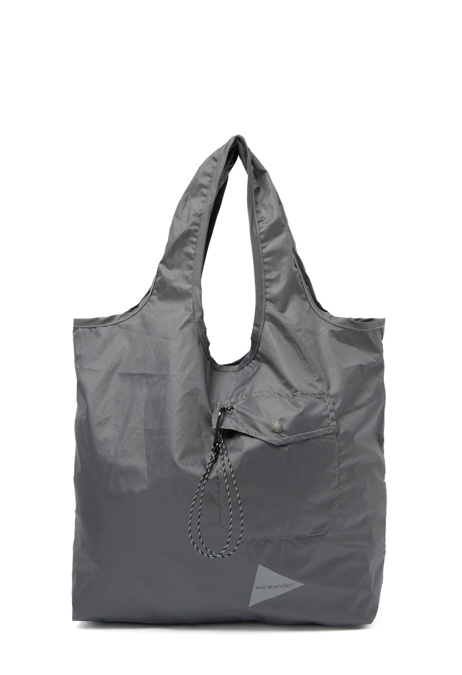 and wander Pocket Grocery Bag - Grey