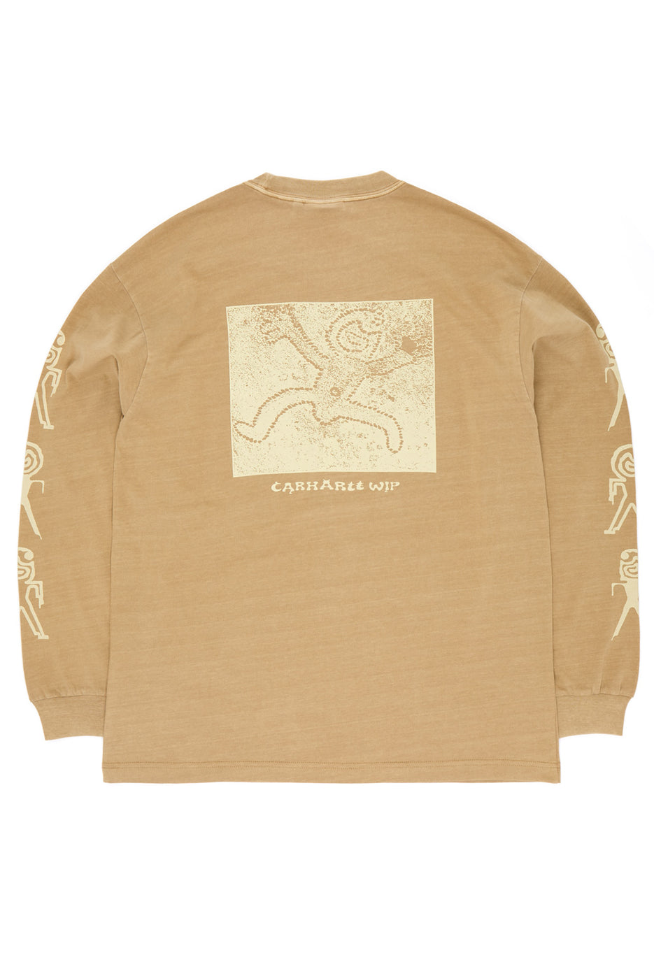 Carhartt WIP Men's Terrestrial T-Shirt - Dusty H Brown / Natural