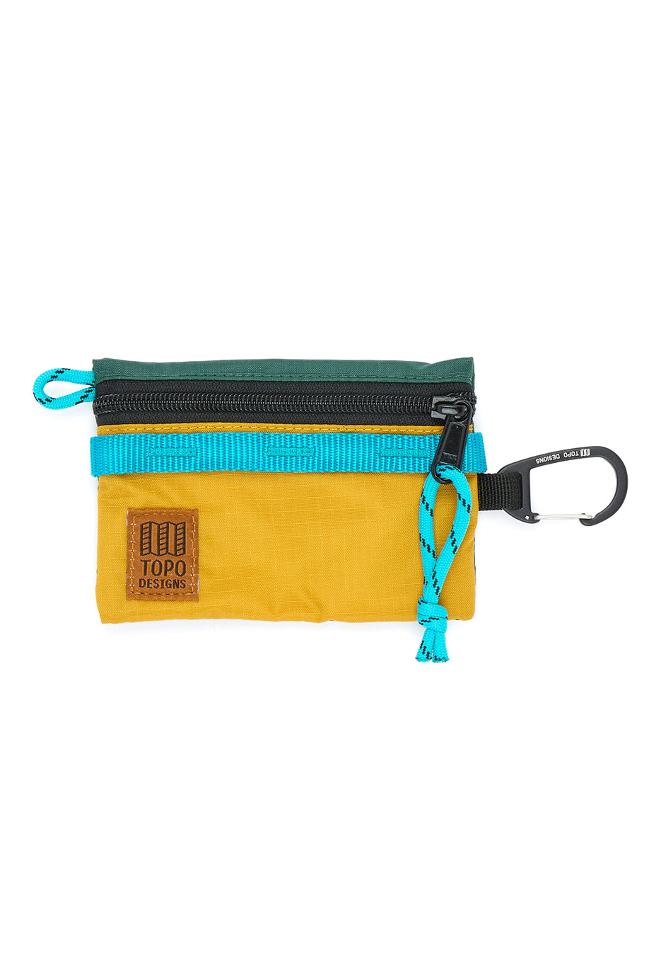 Topo Designs Accessory Bag Micro Mountain - Mustard / Forest